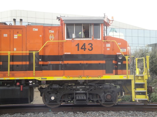 Foto: locomotora del FC DG&NO en Union Station - Dallas (Texas), Estados Unidos