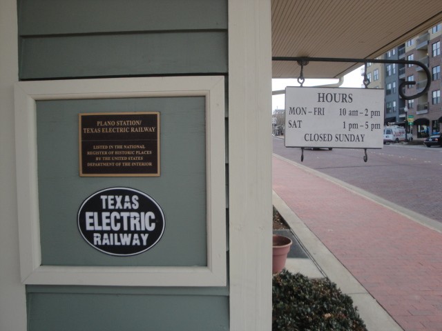 Foto: ex estación Plano de los tranvías eléctricos - Plano (Texas), Estados Unidos