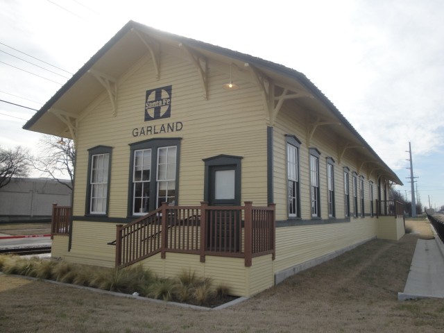 Foto: antigua estación Garland del FC AT&SF - Garland (Texas), Estados Unidos