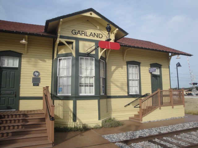 Foto: antigua estación Garland del FC AT&SF - Garland (Texas), Estados Unidos