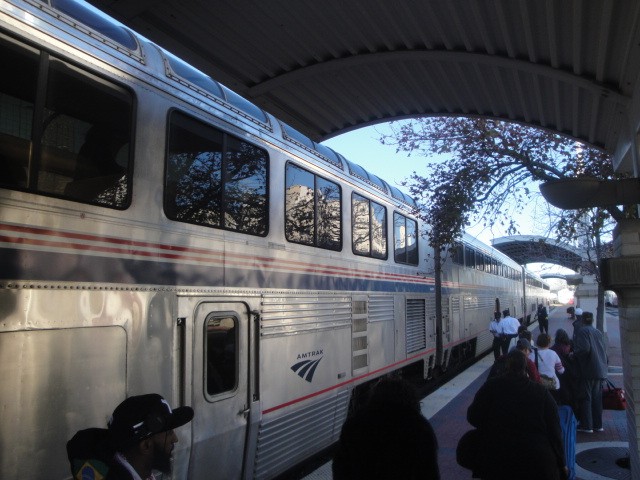 Foto: tren Texas Eagle, de Amtrak - Dallas (Texas), Estados Unidos