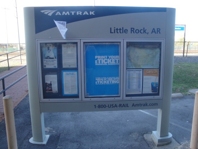 Foto: estación de Amtrak - Little Rock (Arkansas), Estados Unidos