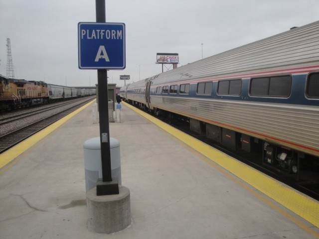Foto: tren del Lincoln Service en la estación Saint Louis - Saint Louis (Missouri), Estados Unidos