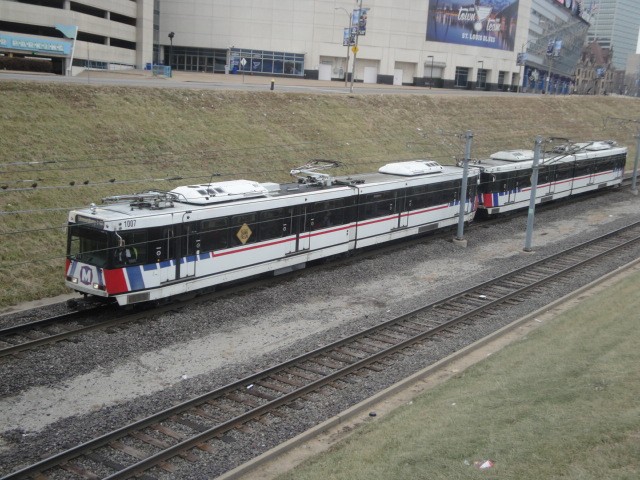 Foto: metrotranvía Metrolink - Saint Louis (Missouri), Estados Unidos