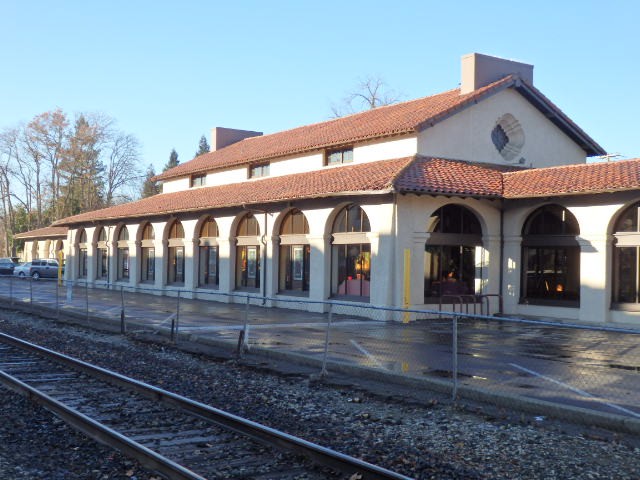 Foto: ex estación del Western Pacific, actual Old Spaghetti Factory - Sacramento (California), Estados Unidos