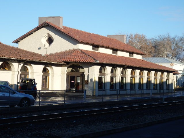 Foto: ex estación del Western Pacific, actual Old Spaghetti Factory - Sacramento (California), Estados Unidos