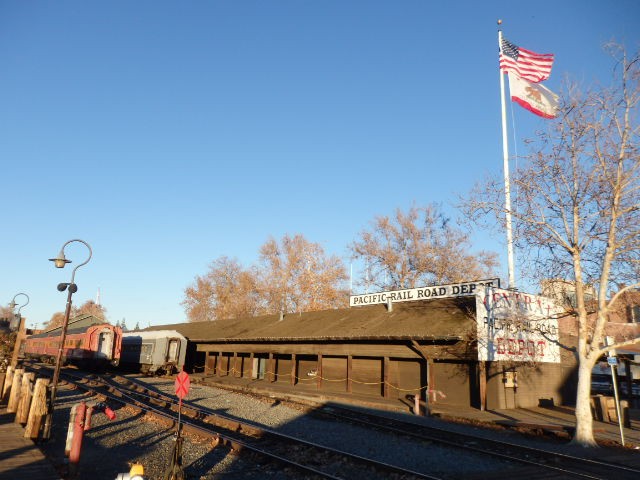 Foto: ex estación del Central Pacific - Sacramento (California), Estados Unidos
