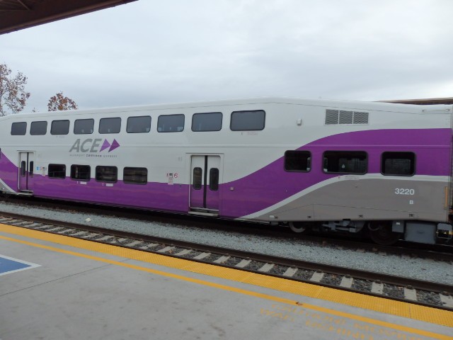 Foto: tren ACE (Altamont Commuter Express) - San José (California), Estados Unidos