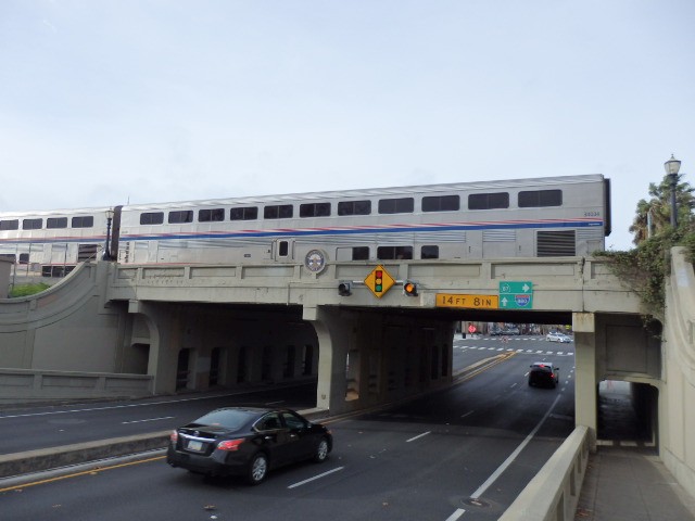 Foto: tren Coast Starlight de Amtrak - San José (California), Estados Unidos