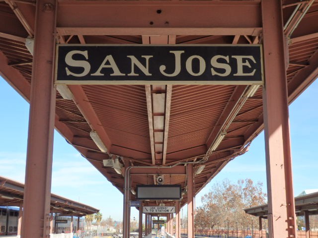 Foto: estación de Caltrain y Amtrak - San José (California), Estados Unidos