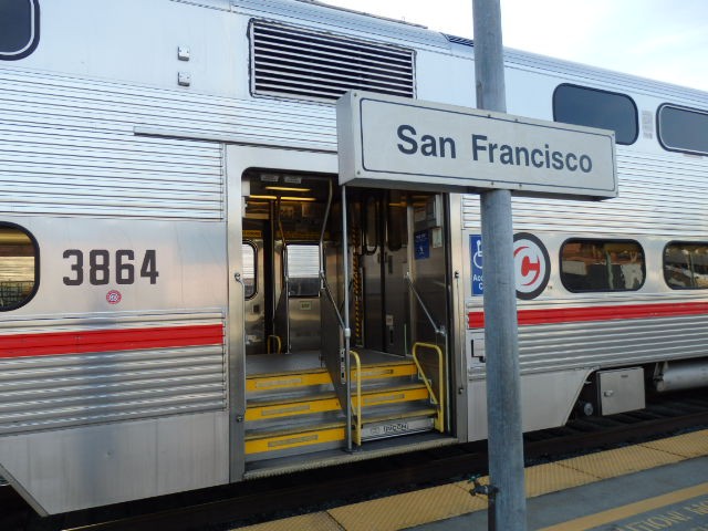 Foto: tren regional Caltrain - San Francisco (California), Estados Unidos