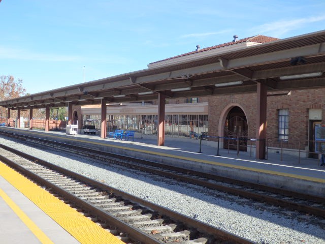 Foto: estación de Caltrain y Amtrak - San José (California), Estados Unidos