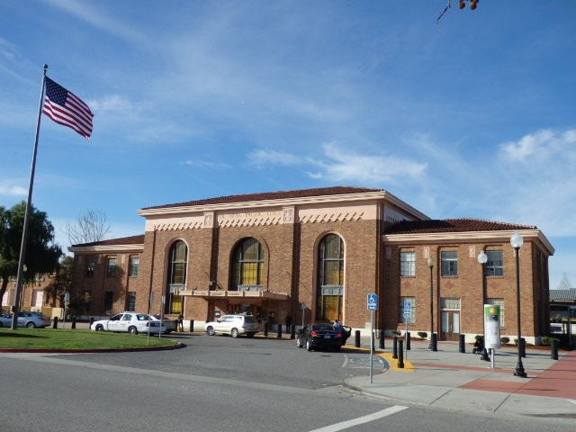 Foto: estación de Caltrain y Amtrak - San José (California), Estados Unidos