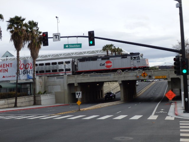 Foto: tren de Caltrain - San José (California), Estados Unidos