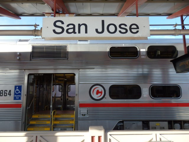Foto: estación de Caltrain y Amtrak - San José (California), Estados Unidos