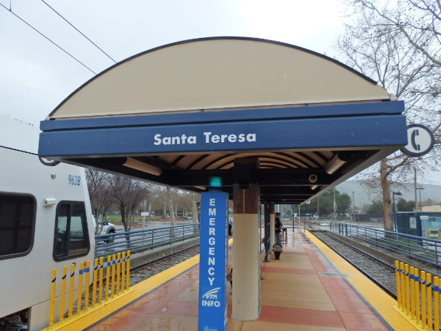 Foto: estación del Metrotranvía - San José (California), Estados Unidos
