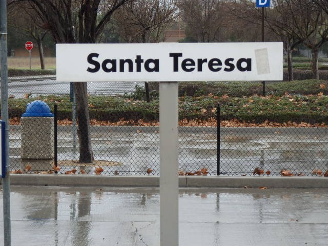 Foto: estación del metrotranvía - San José (California), Estados Unidos
