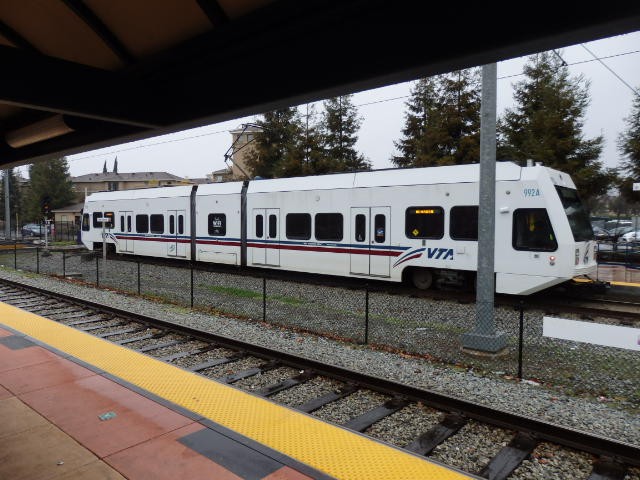 Foto: estación Ohlone/Chynoweth del metrotranvía - San José (California), Estados Unidos