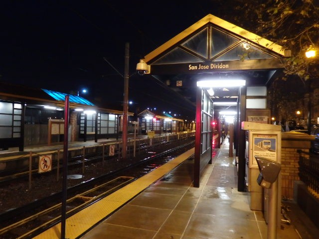 Foto: estación del metrotranvía - San José (California), Estados Unidos