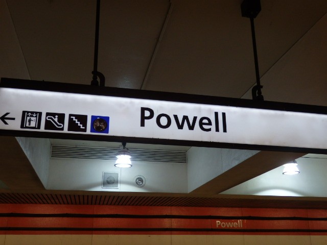 Foto: estación del BART - San Francisco (California), Estados Unidos