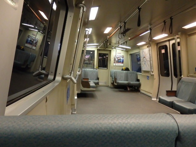 Foto: tren BART - Oakland (California), Estados Unidos