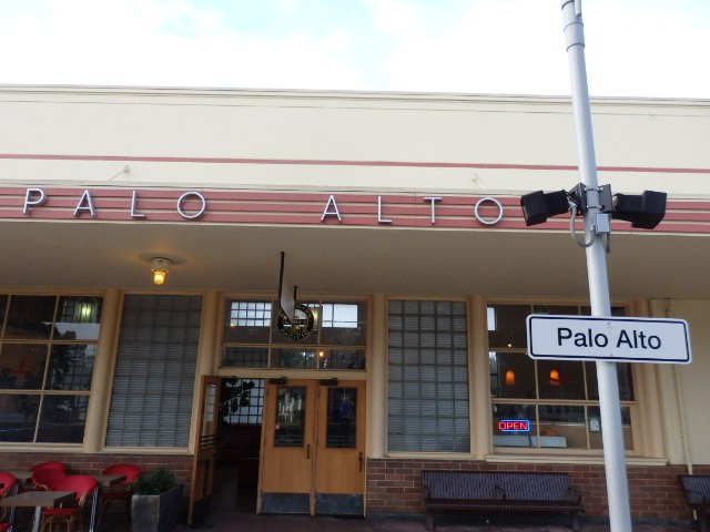 Foto: estación de Caltrain - Palo Alto (California), Estados Unidos