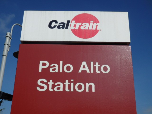 Foto: estación de Caltrain - Palo Alto (California), Estados Unidos