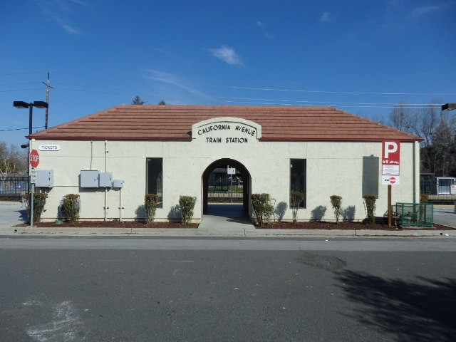 Foto: estación de Caltrain - Palo Alto (California), Estados Unidos