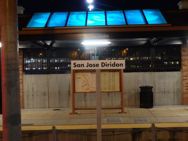 Foto: estación del metrotranvía - San José (California), Estados Unidos