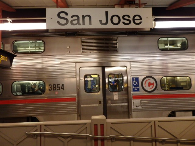 Foto: estación de Caltrain - San José (California), Estados Unidos
