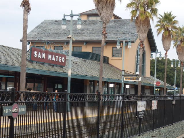 Foto: ex estación, actual restaurante - San Mateo (California), Estados Unidos