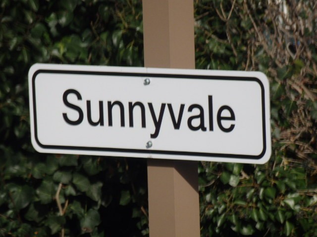 Foto: estación de Caltrain - Sunnyvale (California), Estados Unidos