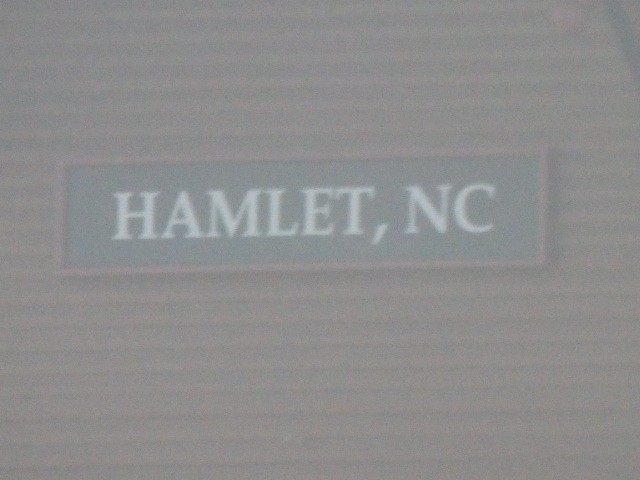 Foto: estación de Amtrak - Hamlet (North Carolina), Estados Unidos