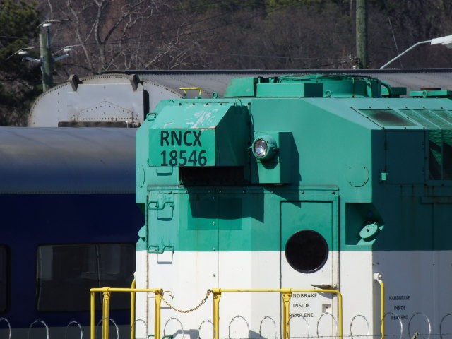 Foto: material rodante del North Carolina Railroad, de propiedad estadual - Raleigh (North Carolina), Estados Unidos
