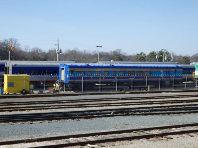 Foto: material rodante del North Carolina Railroad, de propiedad estadual - Raleigh (North Carolina), Estados Unidos