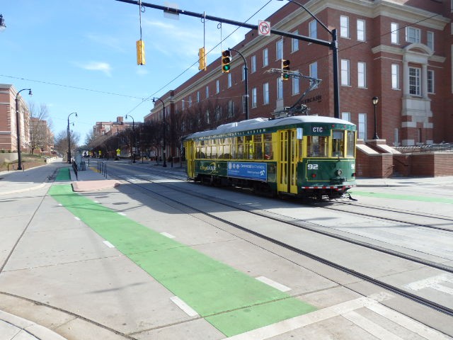 Foto: tranvía de la Línea Oro - Charlotte (North Carolina), Estados Unidos