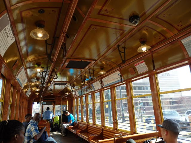 Foto: tranvía de la Línea Oro - Charlotte (North Carolina), Estados Unidos