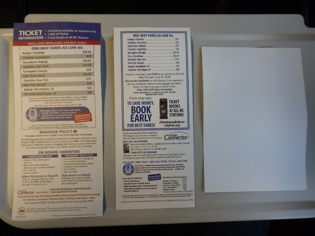 Foto: tren Piedmont del North Carolina Railroad - Raleigh (North Carolina), Estados Unidos