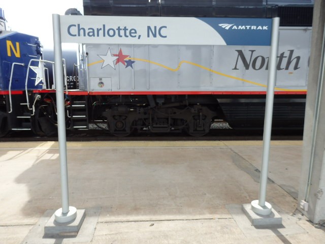Foto: estación de Amtrak y NCRR - Charlotte (North Carolina), Estados Unidos