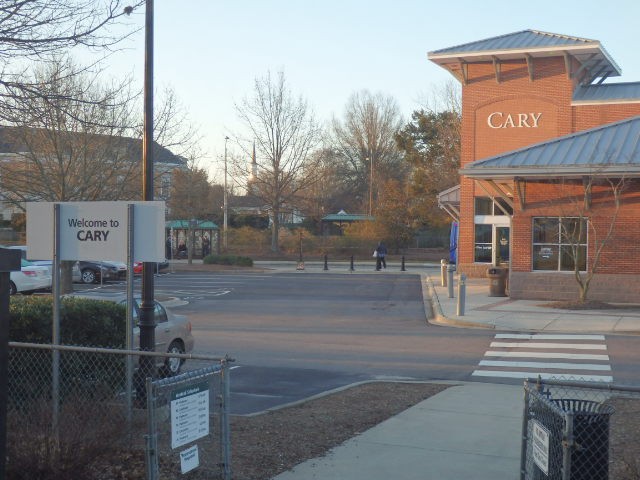 Foto: estación de Amtrak y NCRR - Cary (North Carolina), Estados Unidos