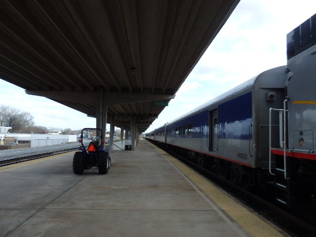 Foto: estación de Amtrak y NCRR - Charlotte (North Carolina), Estados Unidos