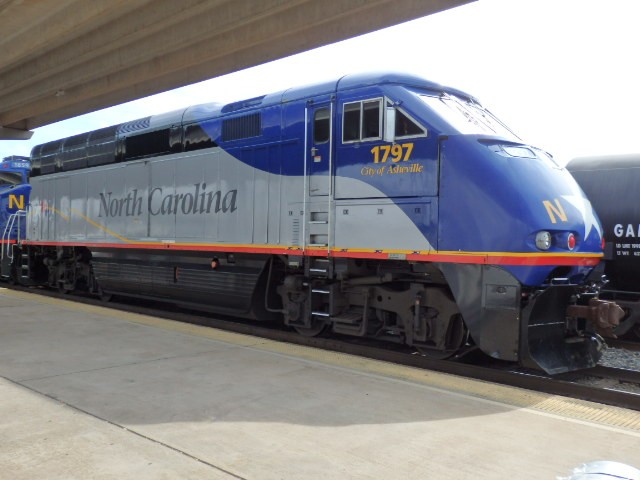 Foto: estación de Amtrak y NCRR - Charlotte (North Carolina), Estados Unidos