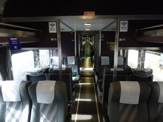 Foto: tren Piedmont del North Carolina Railroad - Charlotte (North Carolina), Estados Unidos