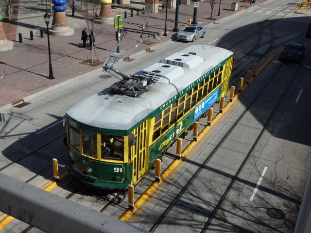 Foto: tranvía de la Línea Oro - Charlotte (North Carolina), Estados Unidos
