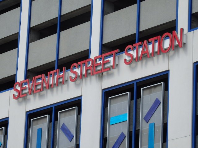 Foto: estación extrema de la Lynx Blue Line - Charlotte (North Carolina), Estados Unidos