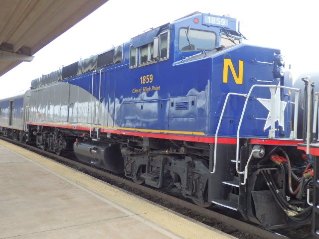Foto: estación de Amtrak y NCRR - Charlotte (North Carolina), Estados Unidos