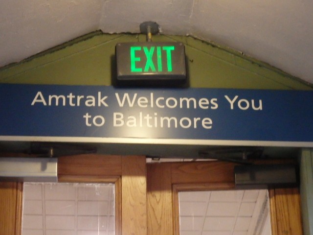 Foto: estación del MARC y Amtrak - Baltimore (Maryland), Estados Unidos
