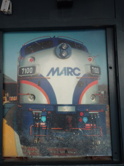 Foto: estación Camden Yards del MARC - Baltimore (Maryland), Estados Unidos