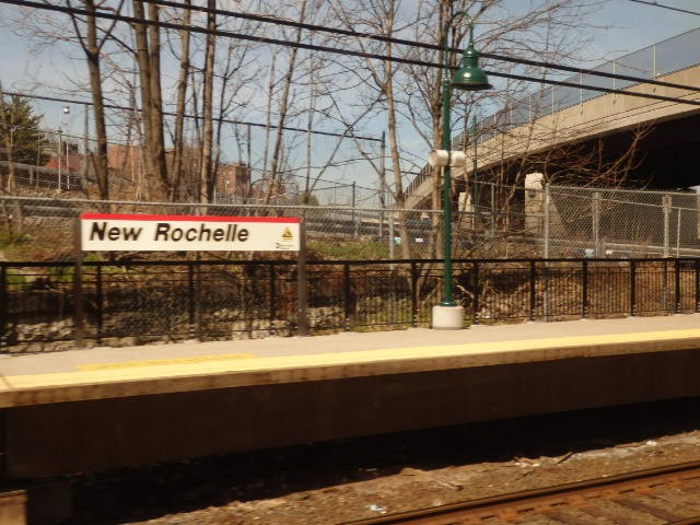 Foto: estación de Metronorth - New Rochelle (New York), Estados Unidos