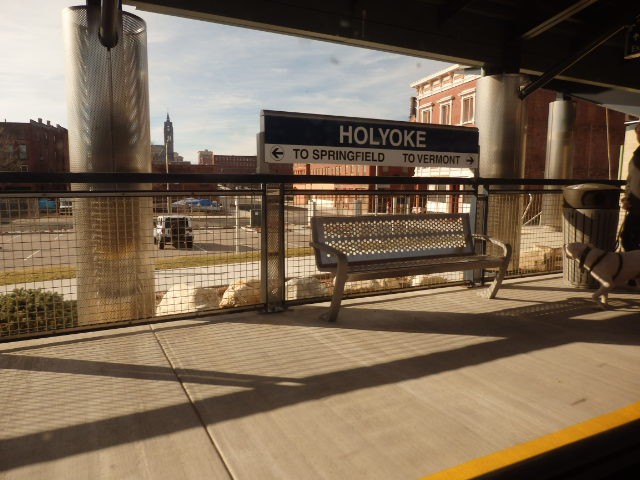 Foto: estación de Amtrak - Holyoke (Massachusetts), Estados Unidos